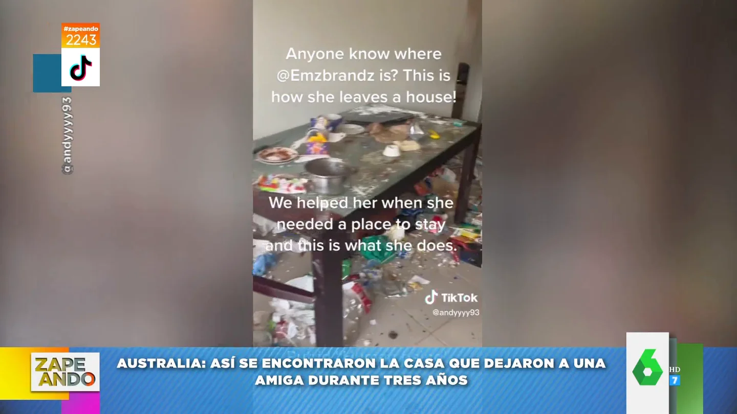 Así encontraron su casa unos australianos tras dejársela a una amiga 3 años Así encontraron su casa unos australianos tras dejársela a una amiga 3 años