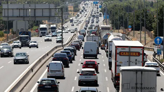 Operación salida de la DGT, imagen de archivo Operación salida de la DGT, imagen de archivo