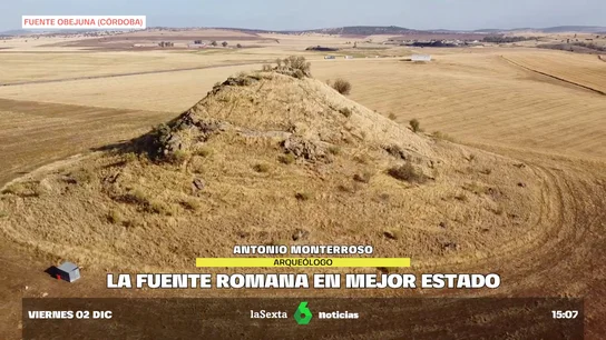 Una joya de la ingeniería: aparece en Fuente Obejuna la fuente romana mejor conservada de la península Una joya de la ingeniería: aparece en Fuente Obejuna la fuente romana mejor conservada de la península