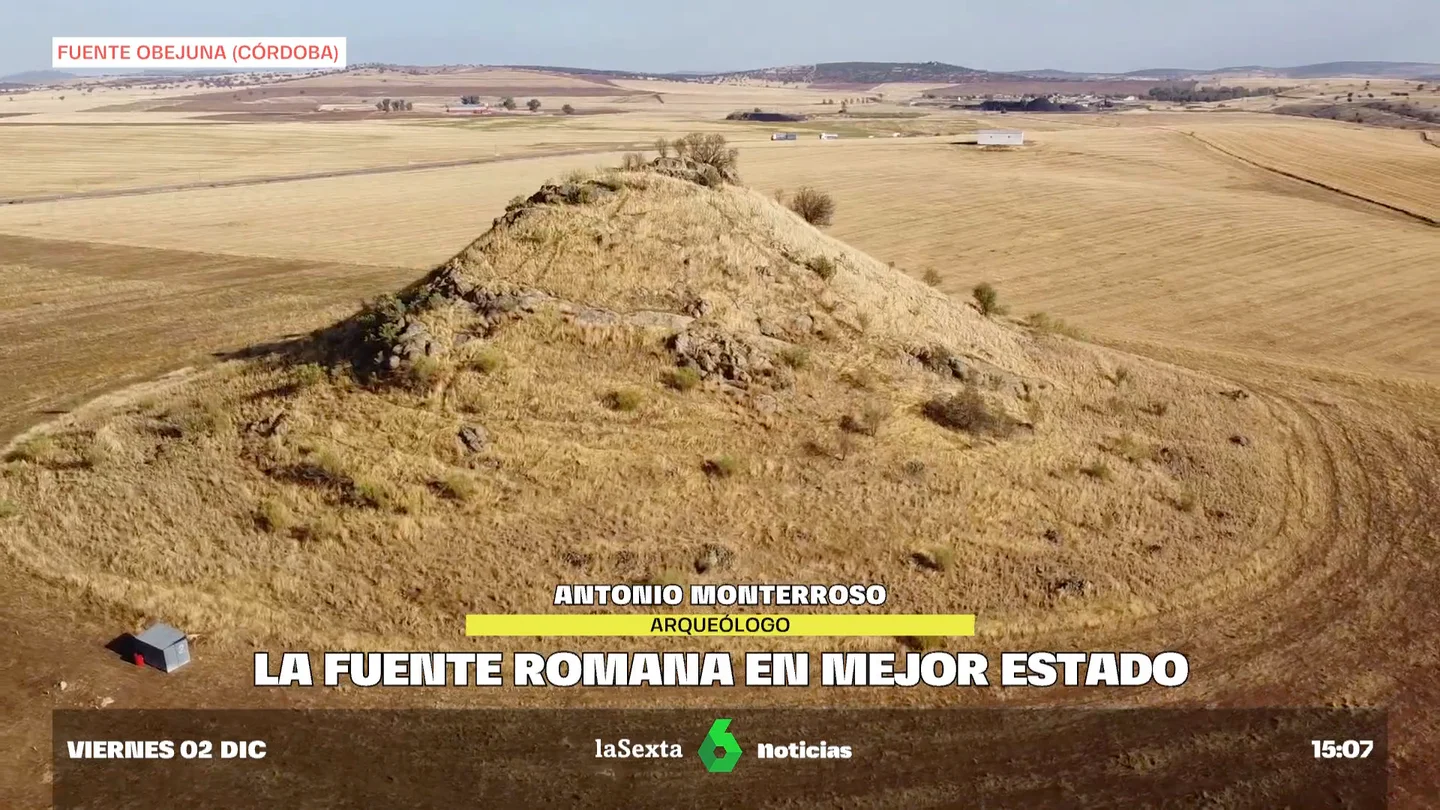 Una joya de la ingeniería: aparece en Fuente Obejuna la fuente romana mejor conservada de la península Una joya de la ingeniería: aparece en Fuente Obejuna la fuente romana mejor conservada de la península