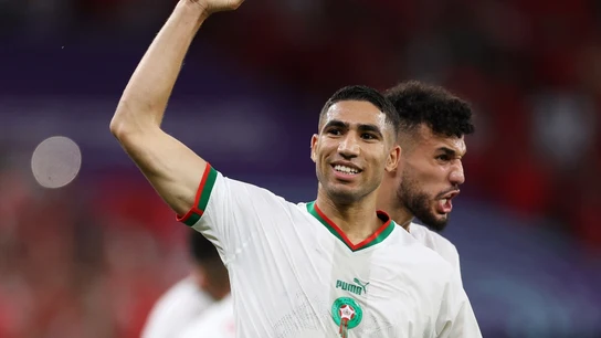 Achraf, con Marruecos Achraf, con Marruecos