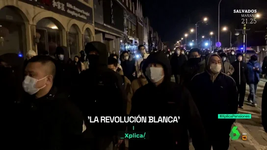 Análisis de la revolución blanca en China ante la COVID cero: el hartazgo y descontento toman las calles Análisis de la revolución blanca en China ante la COVID cero: el hartazgo y descontento toman las calles