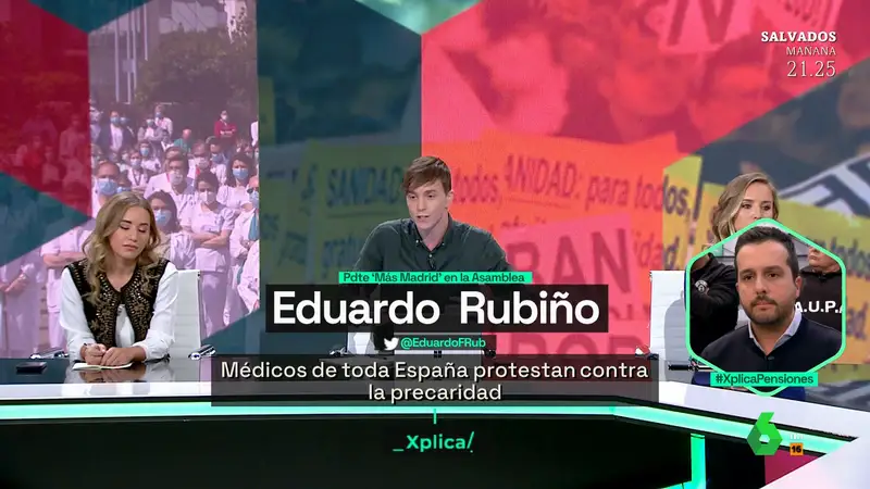 La tajante advertencia de Eduardo Rubiño (Más Madrid) sobre la sanidad en Madrid: "No se puede tomar a la gente por idiota"
