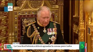 La Casa Real británica tendrá que agrandar la corona para Carlos III