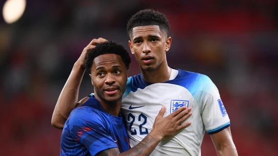 Raheem Sterling y Jude Bellingham Raheem Sterling y Jude Bellingham