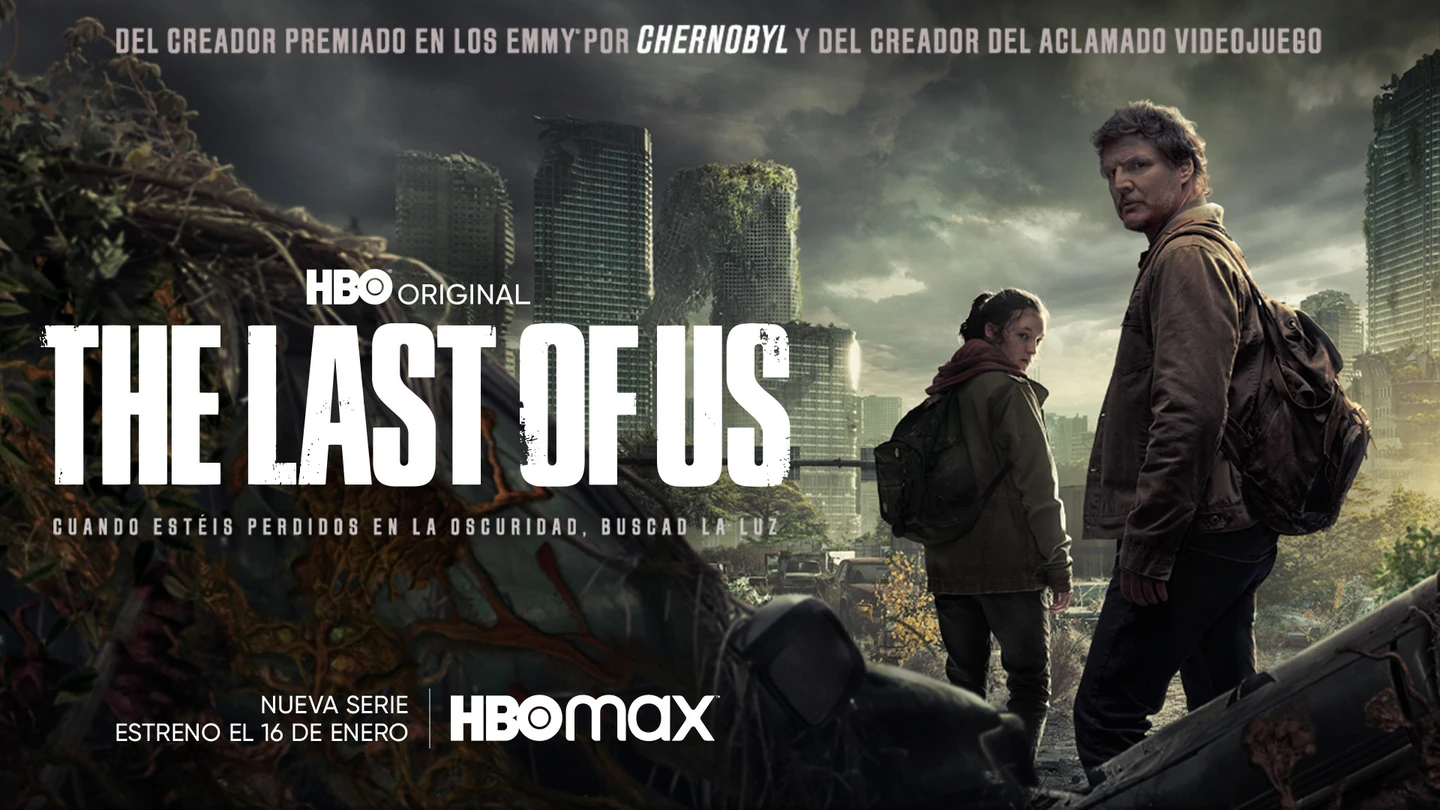 Bella Ramsey y Pedro Pascal en el cartel oficial de 'The last of us'. Bella Ramsey y Pedro Pascal en el cartel oficial de 'The last of us'.