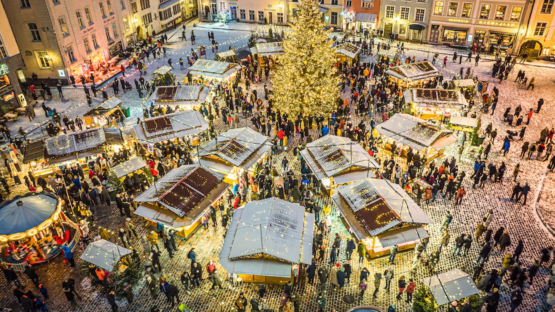 ¿Sabías que Tallin, capital de Estonia, celebra su Mercado de Navidad desde el S.XV?