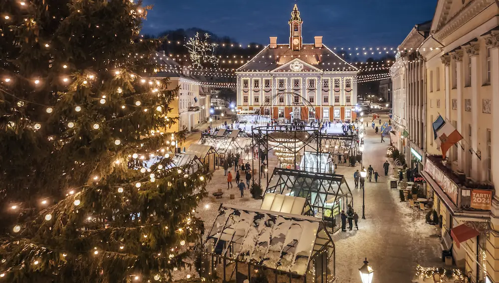 Mercado de Navidad. Tallin