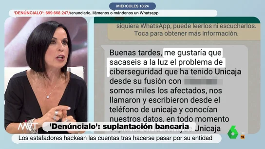 bea de vicente suplantación bancaria bea de vicente suplantación bancaria