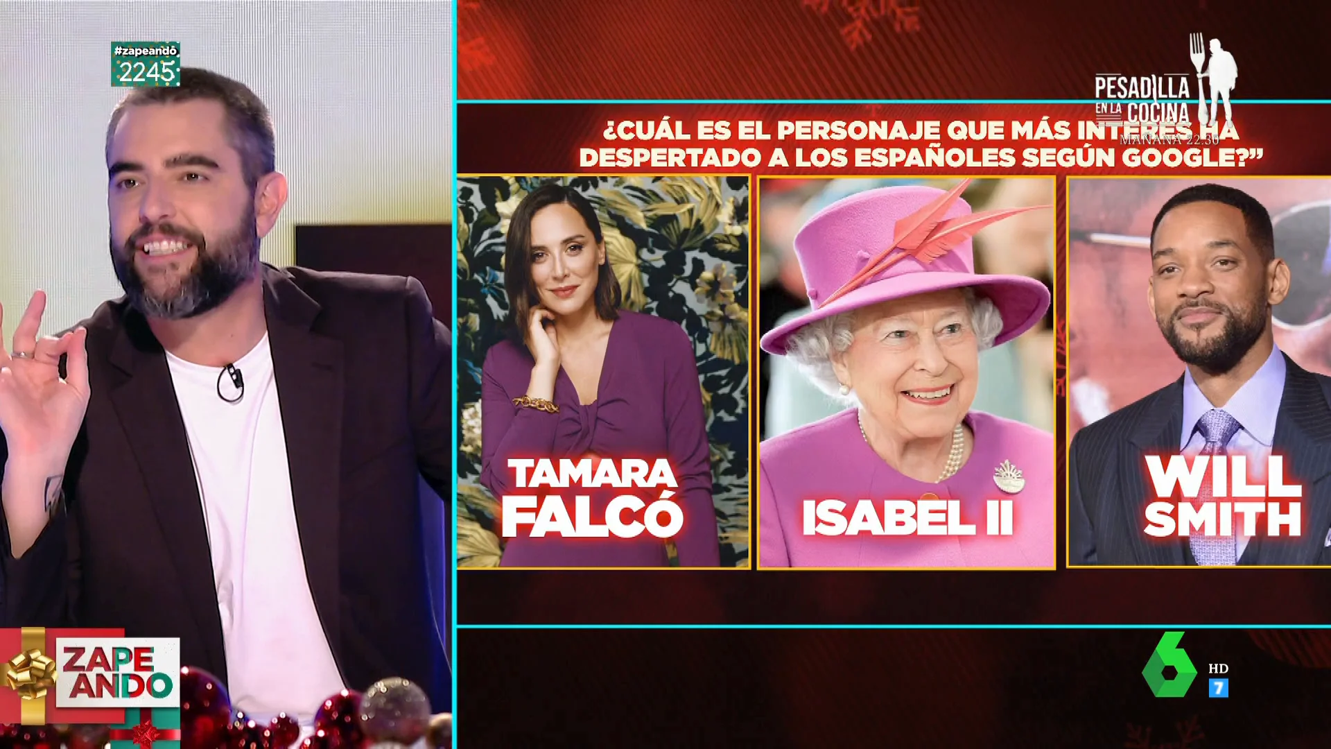 tamaraTamara Falcó, la reina Isabel II o Will Smith: este es el famoso más buscado en Google en 2022