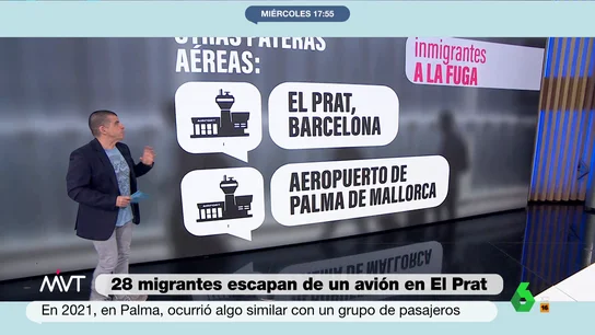 Así funcionan las "pateras aéreas" como la que ha aterrizado en El Prat Así funcionan las "pateras aéreas" como la que ha aterrizado en El Prat