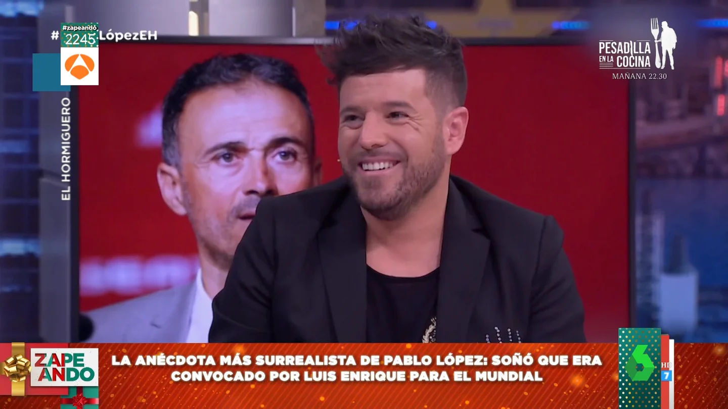 El cómico sueño de Pablo López al creer que iba convocado por Luis Enrique para jugar el Mundial: "Estaba preocupadísimo" El cómico sueño de Pablo López al creer que iba convocado por Luis Enrique para jugar el Mundial: "Estaba preocupadísimo"