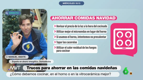 Trucos par ahorrar en Navidad: ¿es mejor cocinar en horno o en vitro? Trucos par ahorrar en Navidad: ¿es mejor cocinar en horno o en vitro?