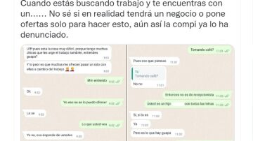 La denigrante propuesta que le hacen a una mujer que preguntaba por un trabajo de recepcionista