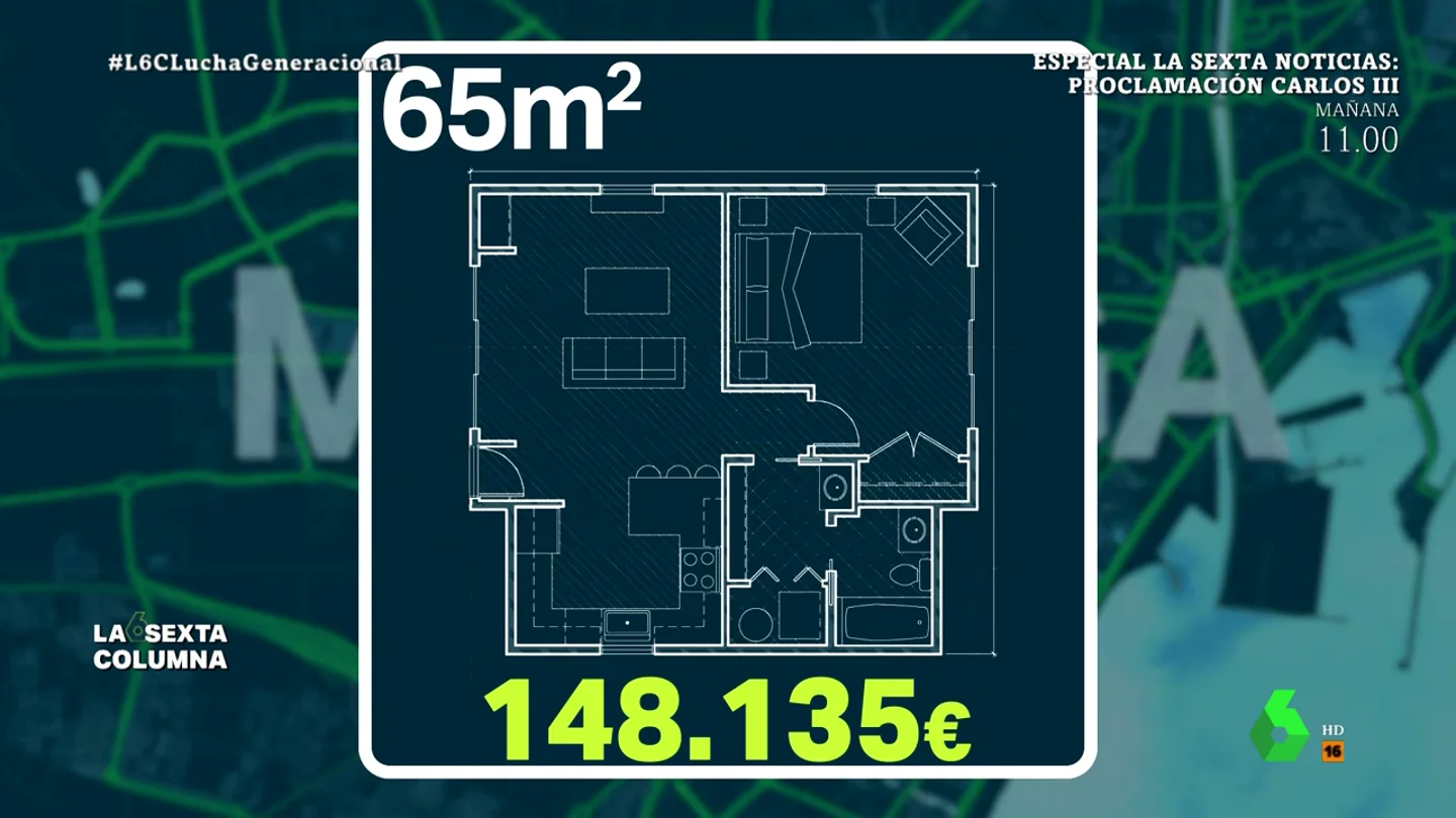 Calculamos cuánto debería ahorrar un mileurista para pagar la entrada de un piso de 65 metros Calculamos cuánto debería ahorrar un mileurista para pagar la entrada de un piso de 65 metros