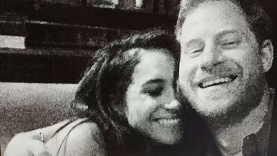 El selfie de Meghan y Harry en su primera cita que se puede ver en la docuserie 'Enrique y Meghan'.