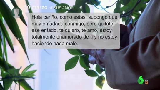 "Te amo, estoy enamorado de ti": los mensajes que la homicida de Castro Urdiales se habría enviado a sí misma fingiendo ser la víctima "Te amo, estoy enamorado de ti": los mensajes que la homicida de Castro Urdiales se habría enviado a sí misma fingiendo ser la víctima