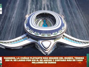 La ciudad flotante más grande del mundo tendrá forma de tortuga