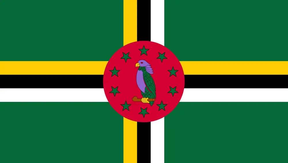 Bandera de Dominica 