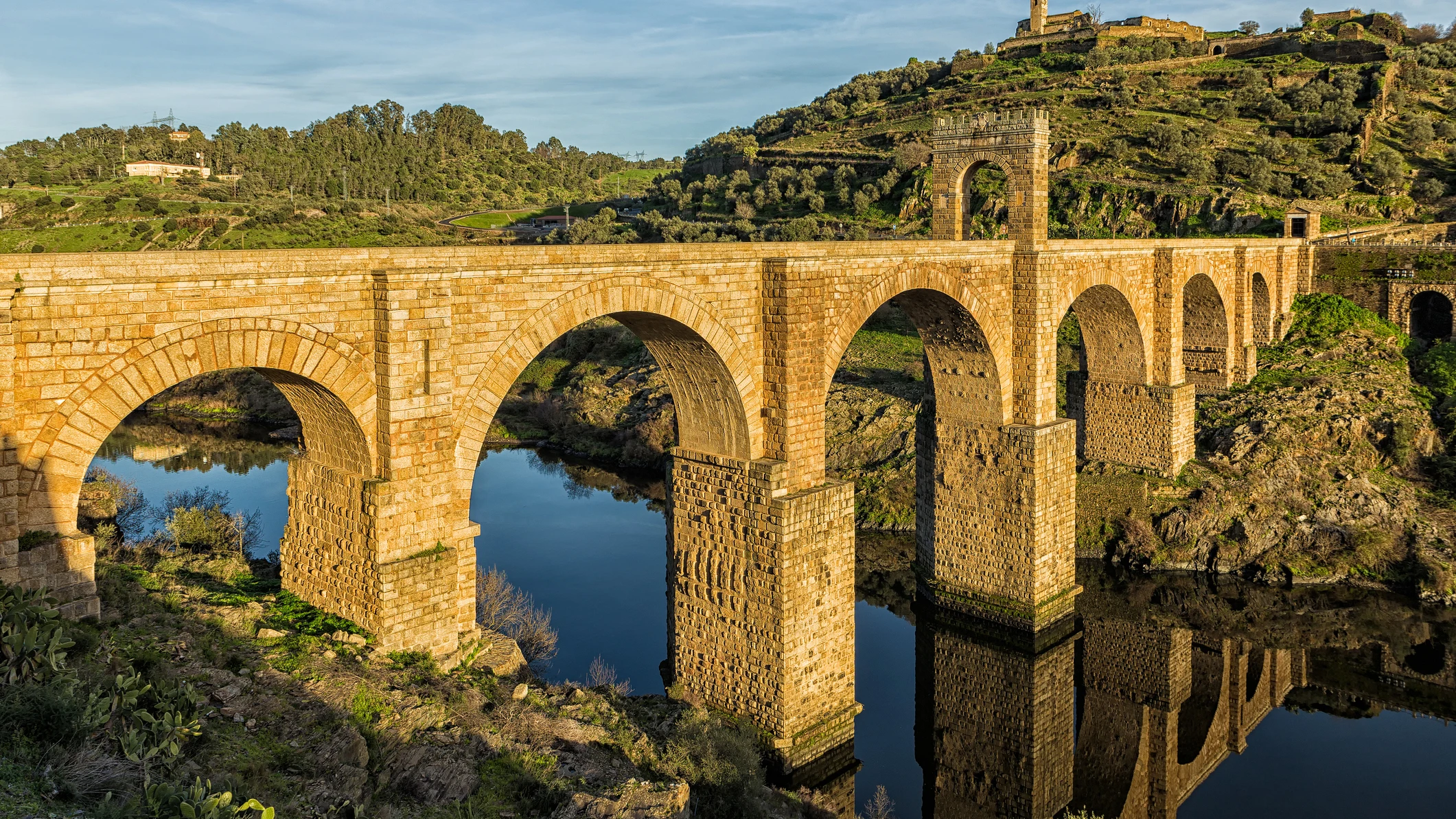 Puente romano de Alc&aacute;ntara, en C&aacute;ceres