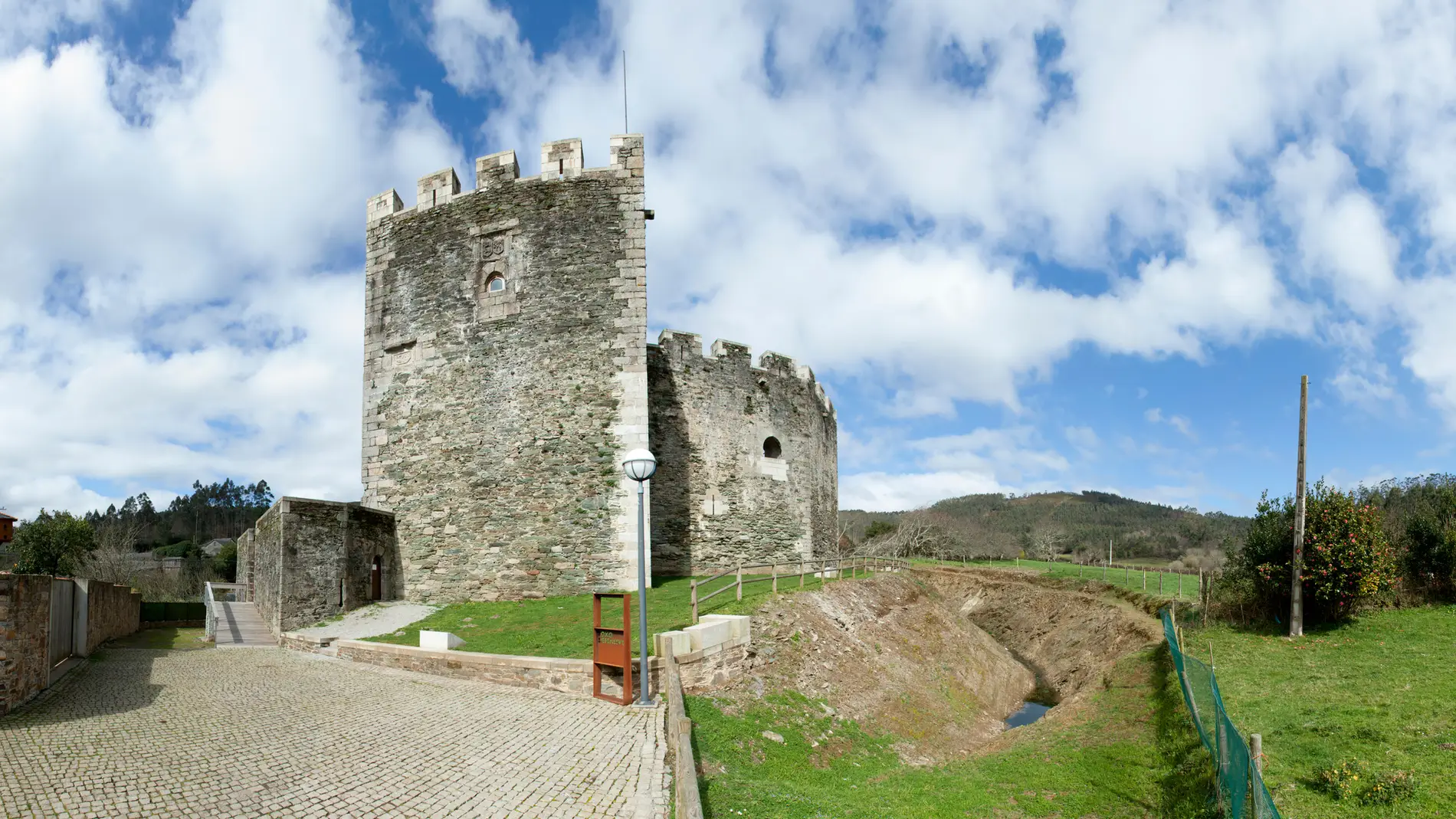 Castillo de Moeche, en Ferrol