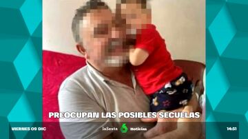 El padre del bebé desaparecido junto a su abuelo en Huelva, junto al pequeño