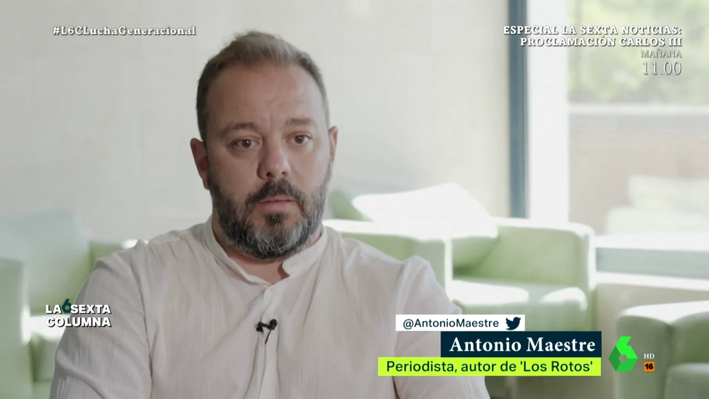 Antonio Maestre, tajante: "Si jóvenes y jubilados no unen fuerzas y se enfrentan, empeorarán las condiciones de los dos" Antonio Maestre, tajante: "Si jóvenes y jubilados no unen fuerzas y se enfrentan, empeorarán las condiciones de los dos"