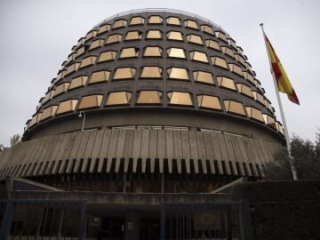 Imagen de archivo de la fachada exterior del Tribunal Constitucional