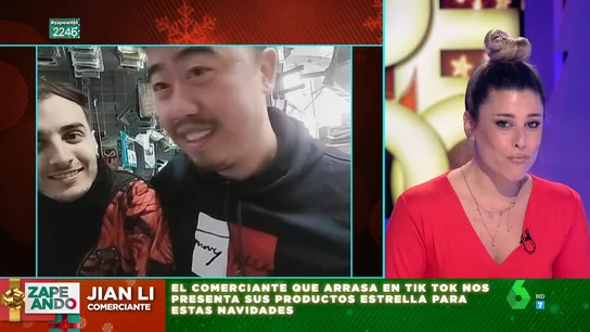 Valeria Ros liga en pleno directo de Zapeando Valeria Ros liga en pleno directo de Zapeando