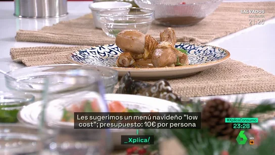 Menú navideño económico Menú navideño económico