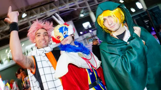 Los seguidores del manga se dan cita en Barcelona: "No es solo disfrazarse sino meterse dentro del personaje" Los seguidores del manga se dan cita en Barcelona: "No es solo disfrazarse sino meterse dentro del personaje"