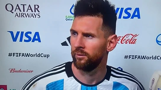 Leo Messi, tras el partido Leo Messi, tras el partido