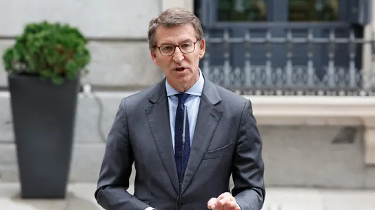 Alberto Núñez Feijóo: "Ha llegado el momento de pedir elecciones anticipadas ya" Alberto Núñez Feijóo: "Ha llegado el momento de pedir elecciones anticipadas ya"