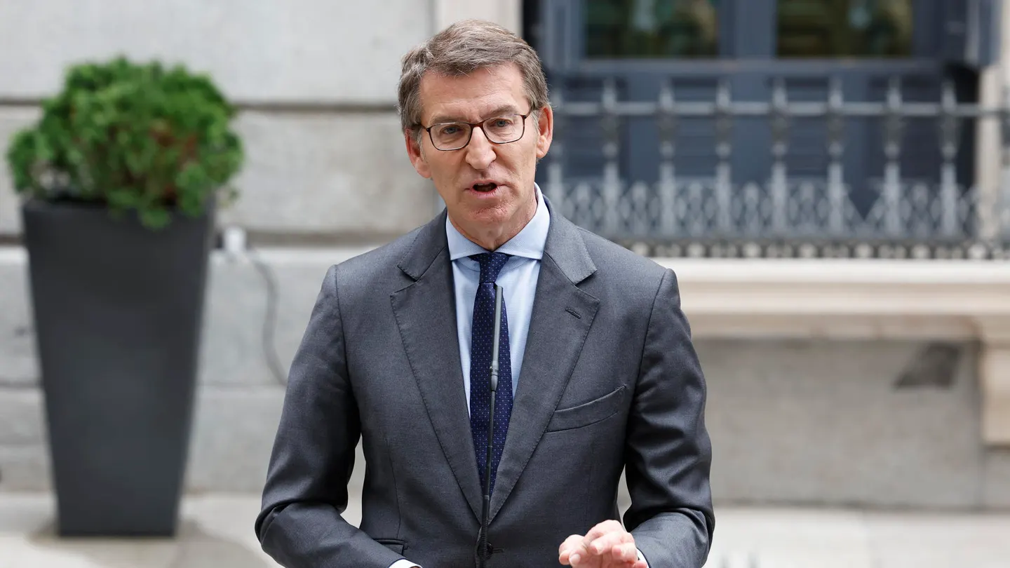 Alberto Núñez Feijóo: "Ha llegado el momento de pedir elecciones anticipadas ya" Alberto Núñez Feijóo: "Ha llegado el momento de pedir elecciones anticipadas ya"