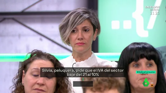 "Tengo la soga aquí" - peluquera bajada IVA "Tengo la soga aquí" - peluquera bajada IVA