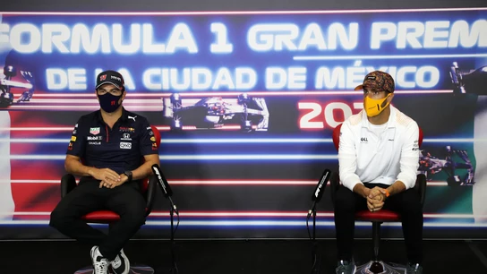 'Checo' Pérez y Daniel Ricciardo 'Checo' Pérez y Daniel Ricciardo