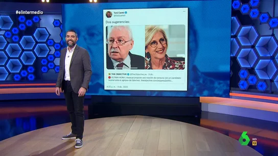 Dani Mateo propone a Luis Enrique para la moción de censura: "No es Rosa Díez, pero pasó por tantos equipos como ella" Dani Mateo propone a Luis Enrique para la moción de censura: "No es Rosa Díez, pero pasó por tantos equipos como ella"