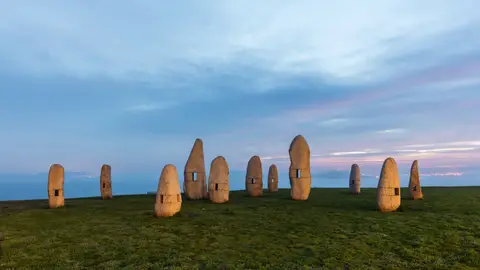 Paseo de los Menhires, en A Coruña Paseo de los Menhires, en A Coruña