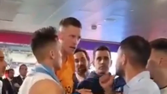 Weghorst, Lautaro Martínez, Kun Agüero y Lisandro Martínez Weghorst, Lautaro Martínez, Kun Agüero y Lisandro Martínez
