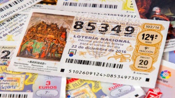 Número lotería de Navidad