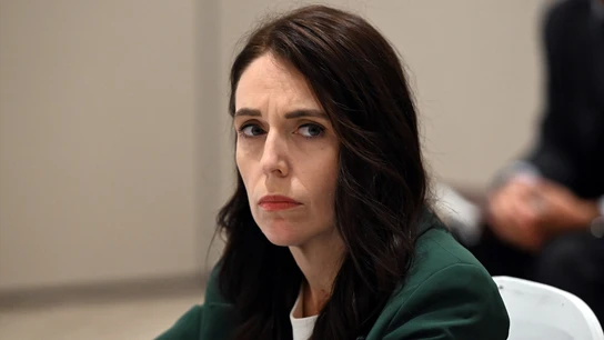 Imagen de archivo de la primera ministra de Nueva Zelanda, Jacinda Ardern. Imagen de archivo de la primera ministra de Nueva Zelanda, Jacinda Ardern.