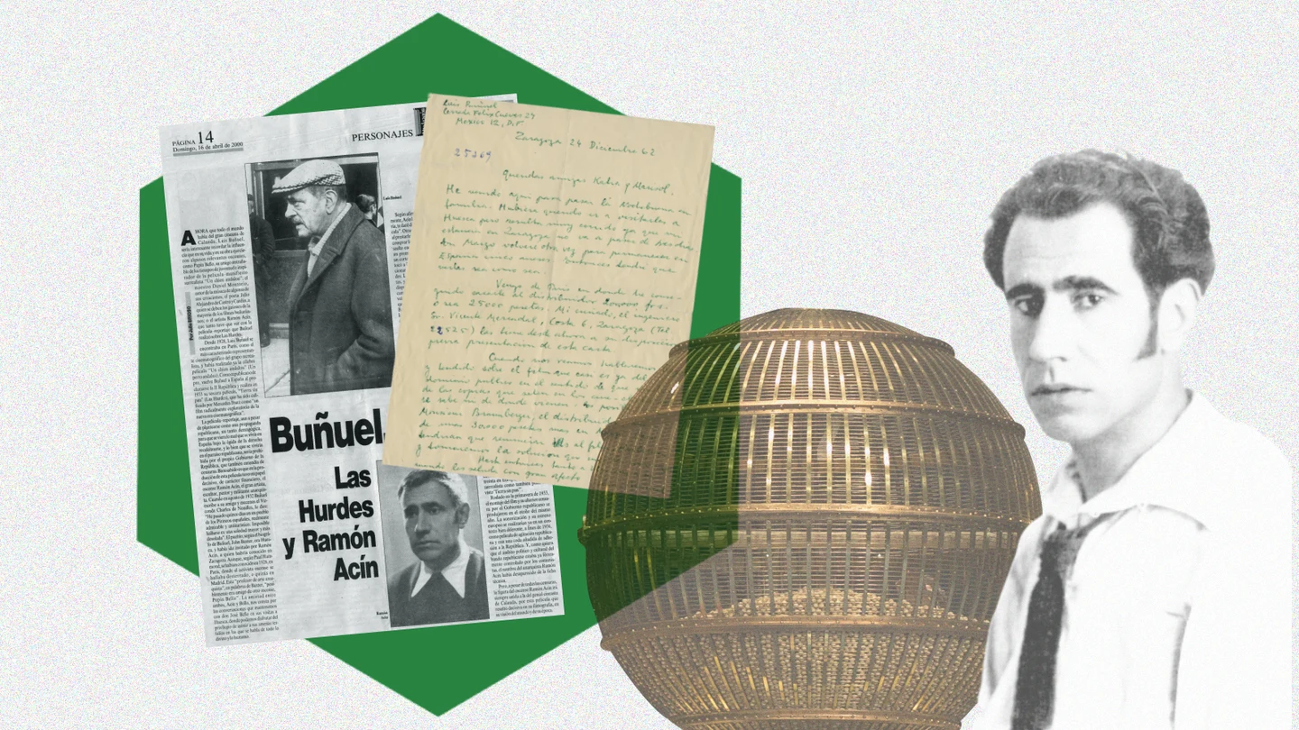 Ramón Acín, el Gordo de la Lotería de Navidad que impulsó a Luis Buñuel y una emotiva carta Ramón Acín, el Gordo de la Lotería de Navidad que impulsó a Luis Buñuel y una emotiva carta