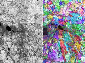 Aleación de CrCoNi a escala nanométrica Aleación de CrCoNi a escala nanométrica