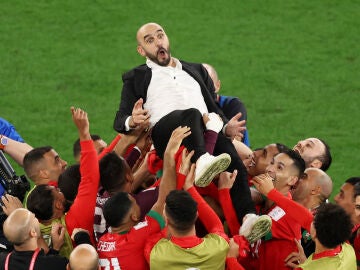 Walid Regragui, entrenador de Marruecos