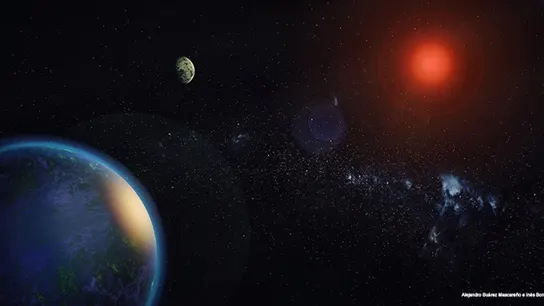 Descubren dos planetas potencialmente habitables en una estrella cercana al Sol Descubren dos planetas potencialmente habitables en una estrella cercana al Sol