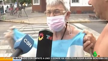 La abuela argentina 'lalala' se desmelena en una entrevista: "¡La p*** madre, Dios te bendiga, mi amor!"
