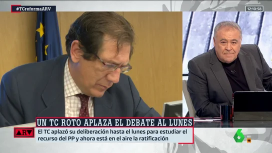 "Qué cuadro haría Goya": la crítica de Ferreras ante el choque institucional por la renovación del TC "Qué cuadro haría Goya": la crítica de Ferreras ante el choque institucional por la renovación del TC