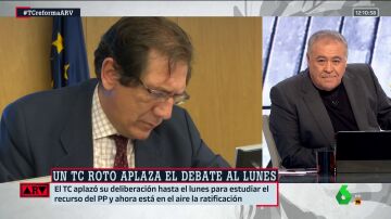 "Qué cuadro haría Goya": la crítica de Ferreras ante el choque institucional por la renovación del TC