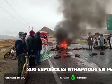 Los españoles atrapados en Perú denuncian que la situación es crítica: "Solo va a empeorar"