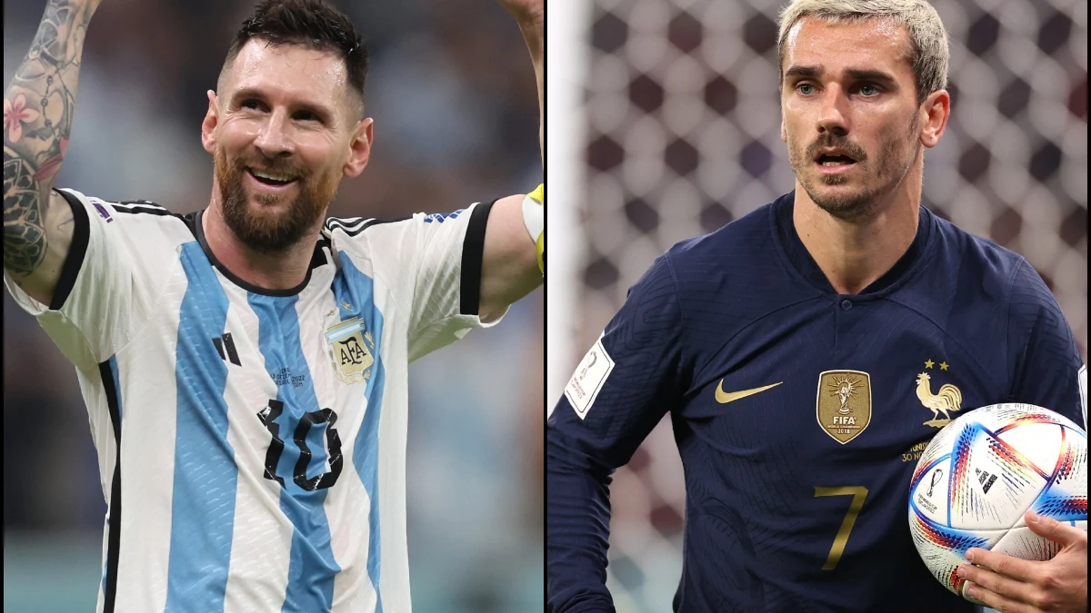 Messi y Griezmann, líderes de Argentina y Francia